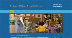 Desktop Screenshot of childcarecrestwood.com